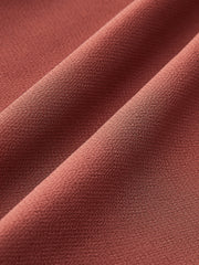 V Yaka Yarı Şeffaf Volanlı Bluz