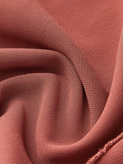 V Yaka Yarı Şeffaf Volanlı Bluz