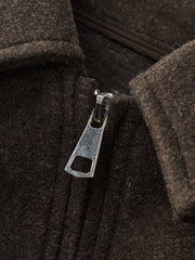 Düz Fermuarlı Ceket