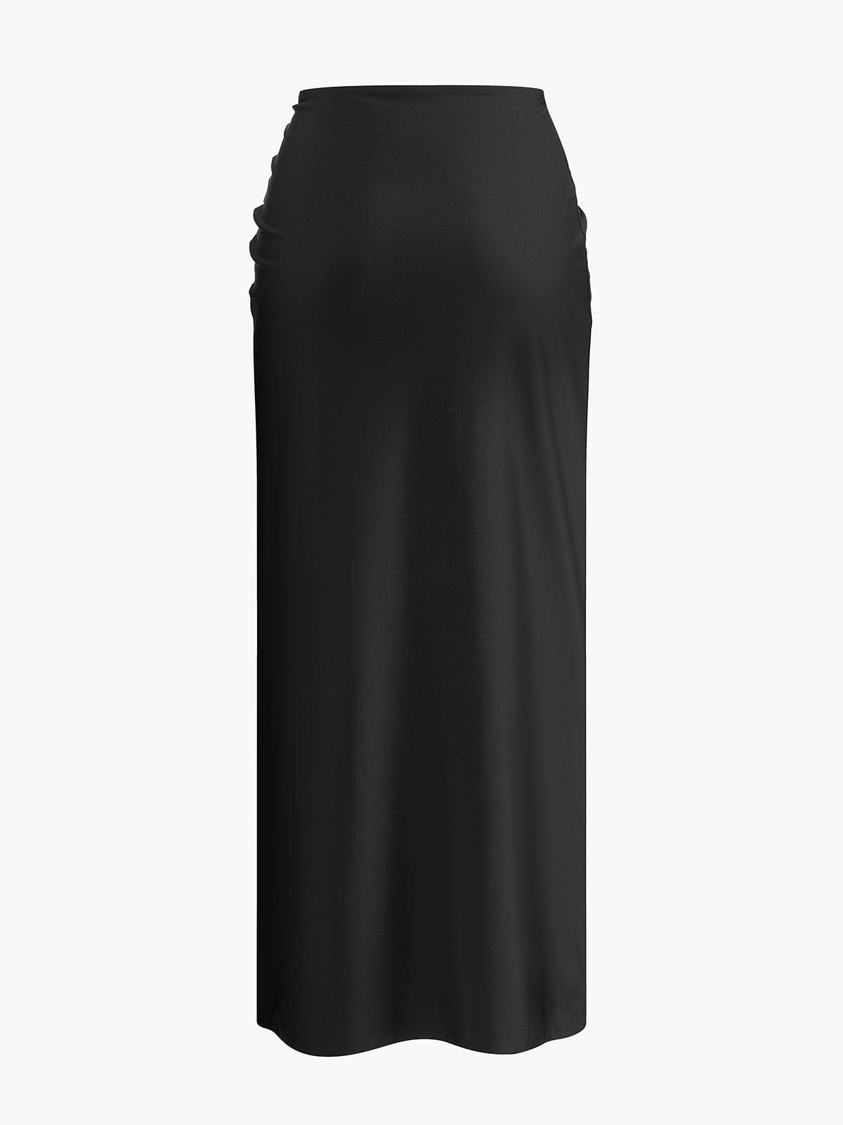 Metal Aksanlı Bükümlü Sarong Etek