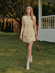 Kolsuz Şık Düğmeli Yelek