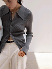 Düşük Yakalı Dar Kesim Kaban