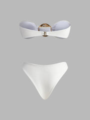 Altın Detaylı Bikini Seti