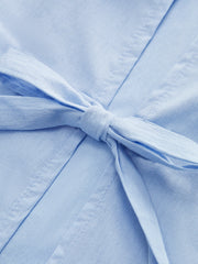 Kemerli Panel Fırfırlı Bluz