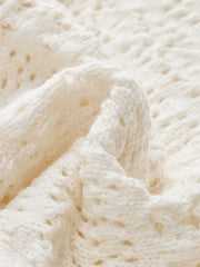 Dantel Kenarlı Kroşe Hırka