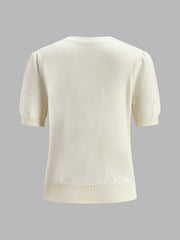 Çift Yay Detaylı Bluz