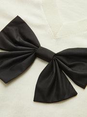 Çift Yay Detaylı Bluz