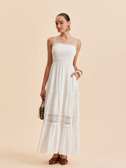 Büzgülü Askılı Elbise