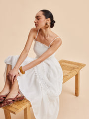 Büzgülü Askılı Elbise