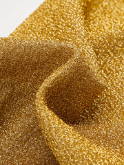 Altın Metalik Detaylı Bikini Altı