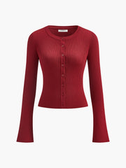 İnce Düğmeli Hırka