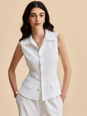 Cep Detaylı Butonlu Pantolon Takımı