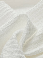 V Yaka Toplanmış Bel Fiyonk Detaylı Üst