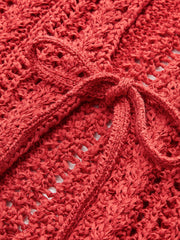 Önü Açık Örgü Yelek