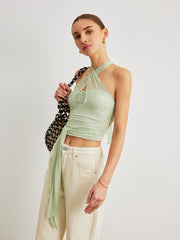 Çapraz Askılı Kısa Üst