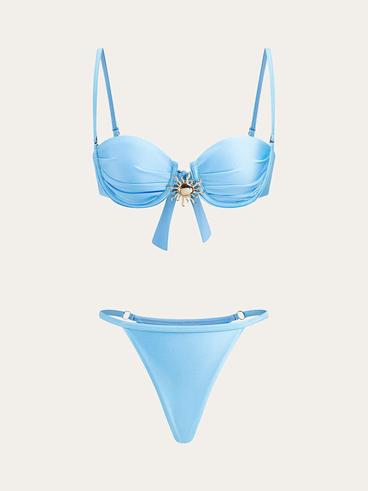 Sunshine Charm Bikini Takımı Ve Etek Örtüsü