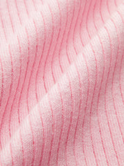 Asimetrik Halter Düğmeli Triko Üst