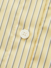 Cep Detaylı Çizgili Gömlek