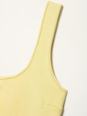 Kavisli Ribana Örgü Yelek