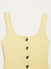 Kavisli Ribana Örgü Yelek