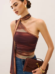 Şal Detaylı Gradyan Üst