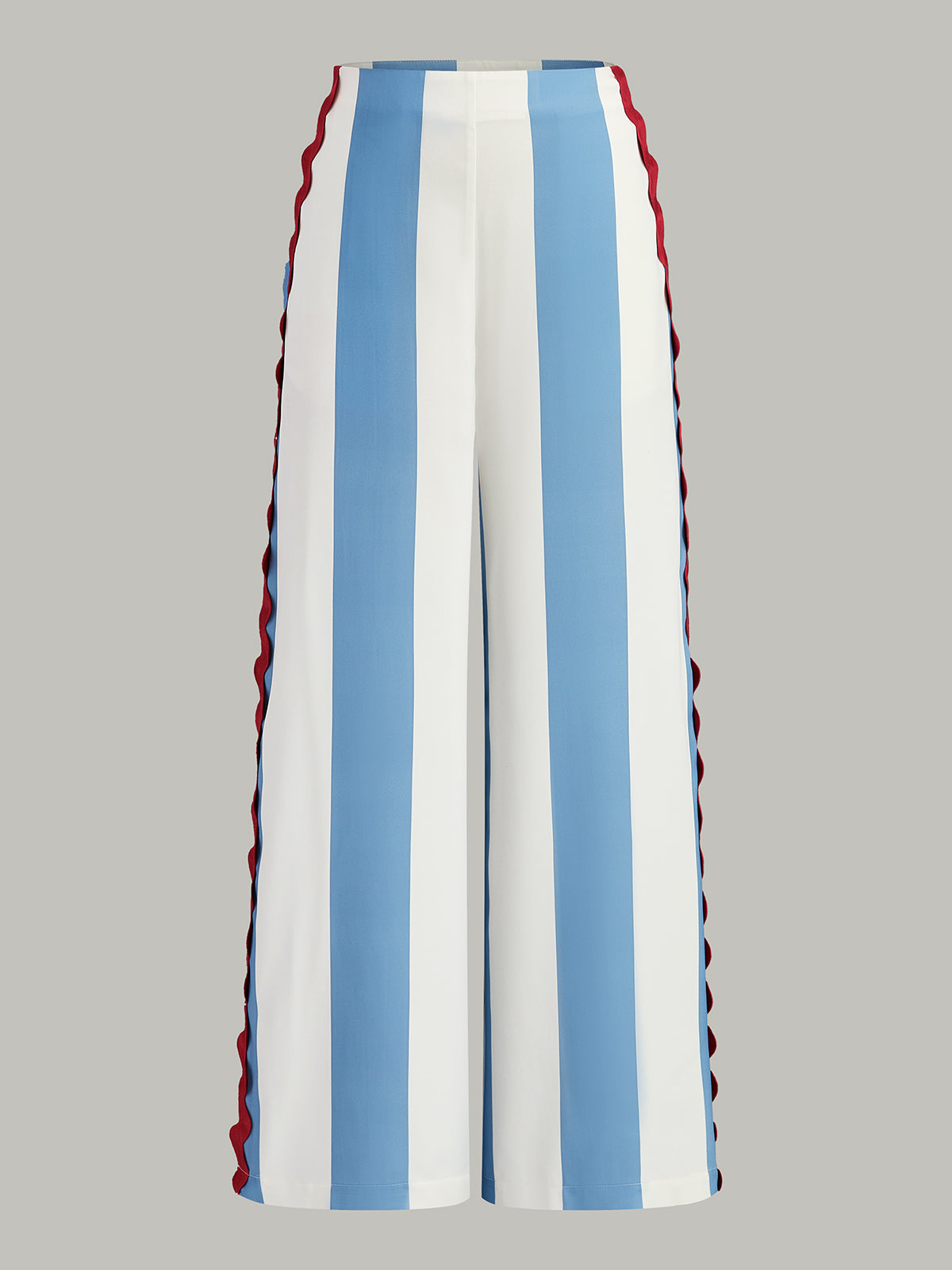 Çizgili Cepli Pantolon