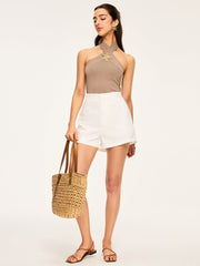 Dekoratif Çapraz Askılı Üst