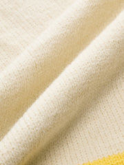 Renkli Örgü Bloklu Süveter