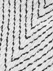 Çizgili Volanlı Bluz