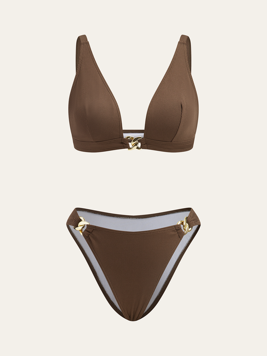 Metal Dekor Bikini Takımı