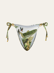 Baskılı Zincirli Yan Bağlamalı Bikini Altı