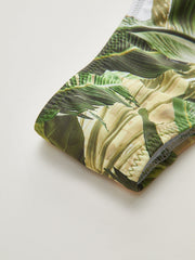 Baskılı Zincirli Yan Bağlamalı Bikini Altı