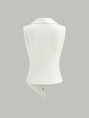 Asimetrik Düğmeli Yelek