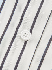 Asimetrik Çizgili Gömlek