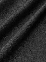 Asimetrik Düğmeli Ön Cep Mini Etek