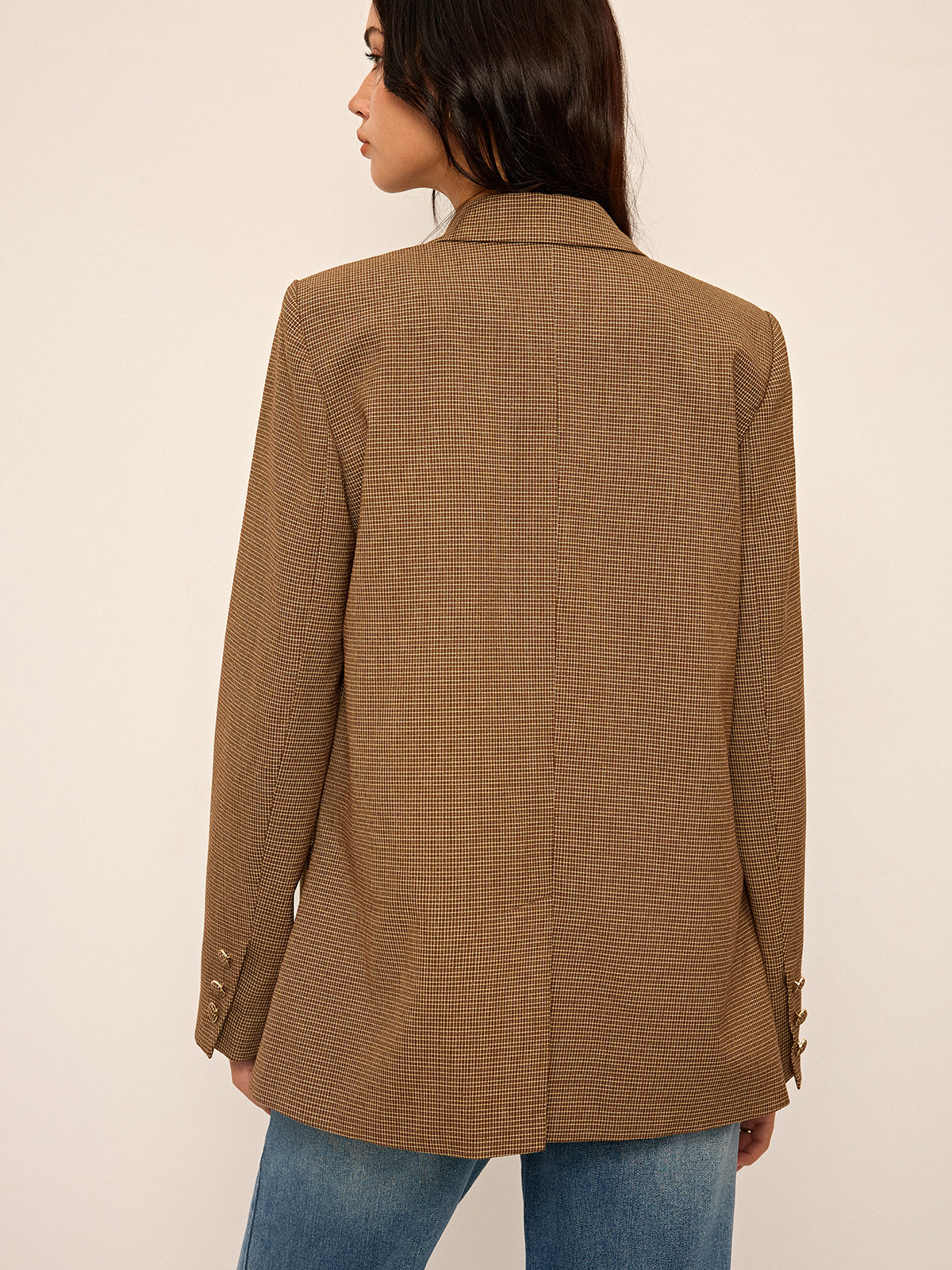 Balık Sırtı Büyük Boy Blazer