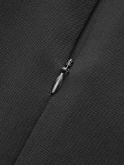 Asimetrik Fırfırlı Metal Tokalı Mini Etek