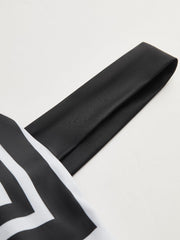 Geometrik Baskılı Asimetrik Askılı Bikini Üstü