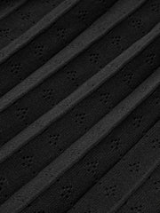 İnci Kenarlı Örgü Elbise