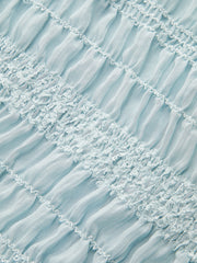 Renkli Fırfırlı Bluz