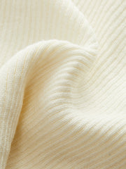 Dikişli Triko Üst Düğmeli Kolsuz