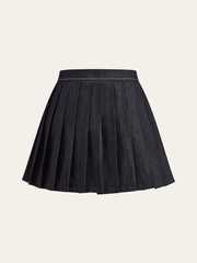 Ceket ve Plise Etek Takımı