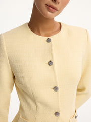 Çelik Düğmeli Üst ve Şort Takımı