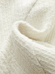 Çelik Düğmeli Kontrast Şeritli Ceket