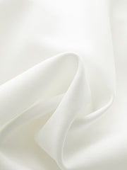 Asimetrik Omuzlu Fırfırlı Elbise