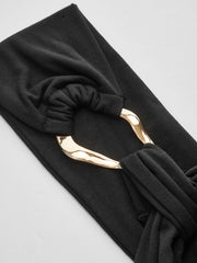 Asimetrik Askılı Bluz Yüzük Detaylı