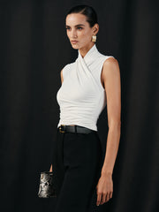 Çapraz Yaka Dökümlü Atlet