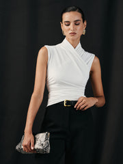 Çapraz Yaka Dökümlü Atlet