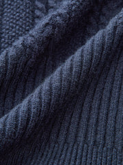 Kot Görünümlü Yaka Düğmeli Önden Volanlı Hırka