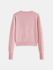 Ön Düğmeli Triko Hırka